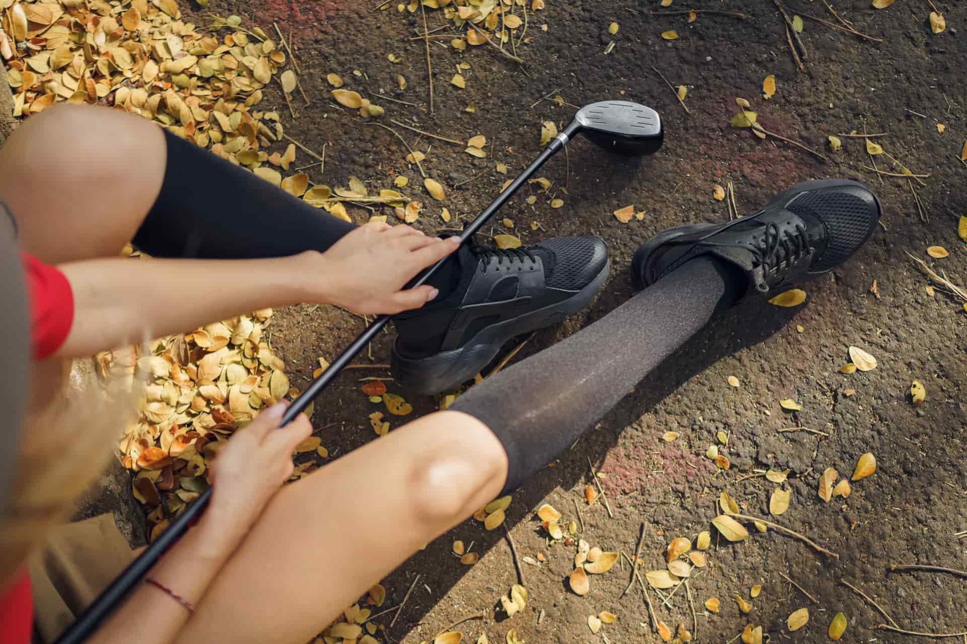 Moderate-compression knee-high socks