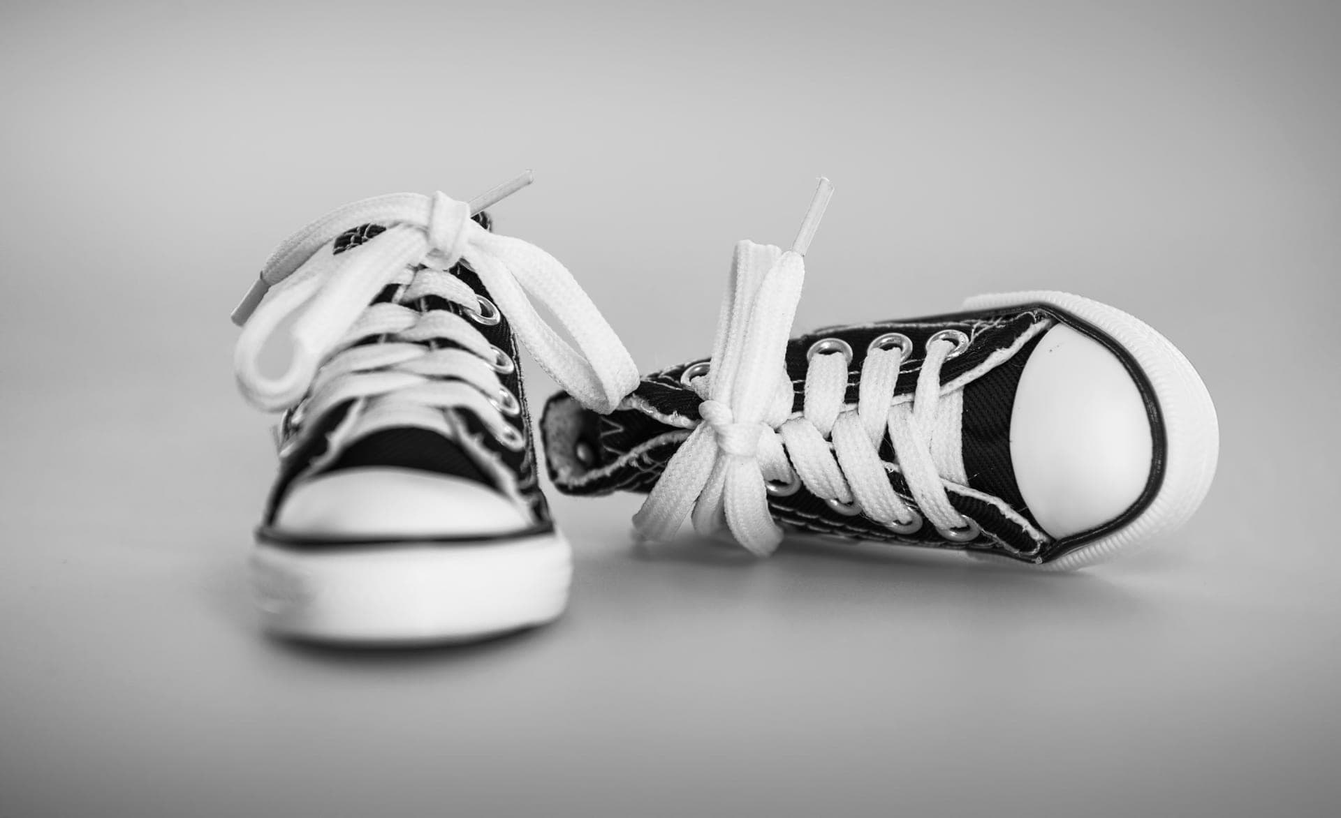 A black slip-resistant lace-up work sneaker